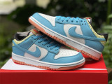 Authentic Kyrie Irving x Nike Dunk Low BLUE/WHITE