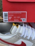 Authentic Nike Dunk Low PRM Grey/White/Blue