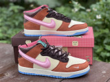 Authentic Social Status x Nike Dunk Mid “Chocolate Milk”