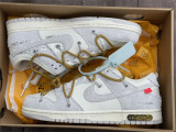 Authentic OFF-WHITE x Futura x Nike Dunk Low “37 to 50”