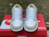 Authentic Nike Dunk Low PRM Grey/White/Blue