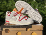 Authentic OFF-WHITE x Futura x Nike Dunk Low “40 to 50”