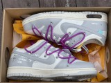 Authentic OFF-WHITE x Futura x Nike Dunk Low “28 to 50”