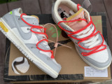 Authentic OFF-WHITE x Futura x Nike Dunk Low “06 to 50”