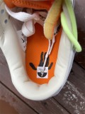 Authentic OFF-WHITE x Nike Dunk Low Grey-Barely Volt
