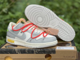 Authentic OFF-WHITE x Futura x Nike Dunk Low “06 to 50”