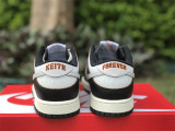 Authentic HUF x Nike SB Dunk Low “San Francisco” BLACK /WHITE