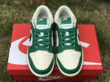 Authentic Nike Dunk Low SE “Lottery” WHITE/GREEN