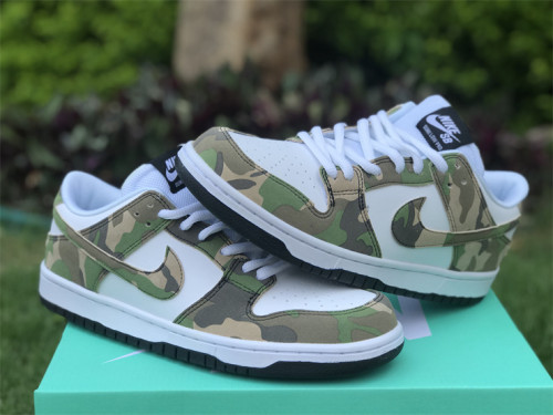 Authentic Nike Dunk Low Legion green