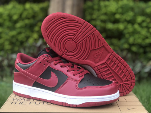 Authentic Nike Dunk Low Next Nature BLACK/RED
