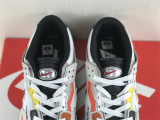 Authentic Nike Dunk Low Scrap WHITE/GREY/BLACK