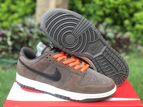 Authentic Nike Dunk Low TEDDY BEAR/BROWN ORANGE