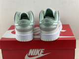 Authentic Nike Dunk Low Scrap “Phantom” WHITE/PINK/GREEN