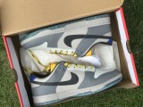 Authentic Nike Dunk Low GREY/BLACK/GREEN