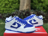 Authentic Nike Dunk Low WHITE/BLUE