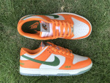 Authentic Nike SB Dunk Low WHITE/ORANGE/GREEN