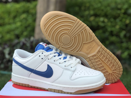 Authentic Nike Dunk Low WHITE/BLUE