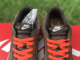 Authentic Nike Dunk Low TEDDY BEAR/BROWN ORANGE