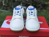 Authentic Nike Dunk Low WHITE/BLUE
