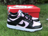 Authentic Nike Dunk Low Panda Black/Pink