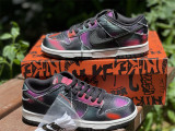 Authentic Nike Dunk Low “Graffiti” RETRO PRM BLACK-SUMMIT WHITE
