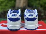 Authentic Nike Dunk Low WHITE/BLUE