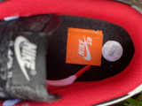 Authentic  LPL x Nike Dunk Low BLACK/WHITE-BRIGHT CRIMSON