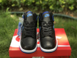 Authentic Nike Dunk High Blue Camo BLACK/BLUE 3M