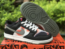 Authentic Nike Dunk Low “Graffiti”BLACK/RED/WHITE