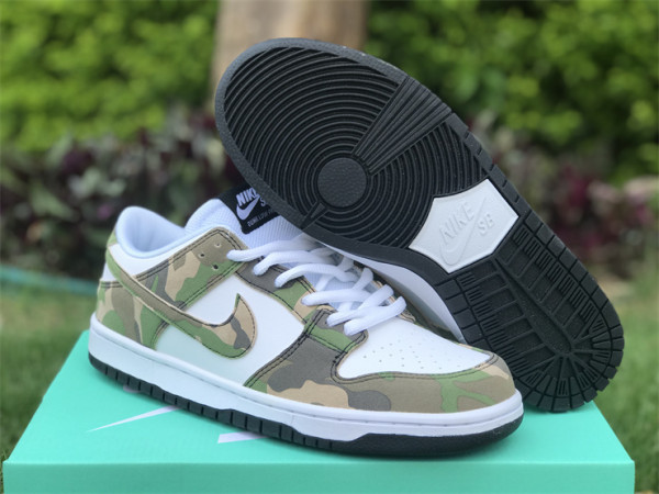 Authentic Nike Dunk Low Legion green