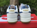 Authentic Nike Dunk Low WHITE/BLUE