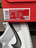 Authentic Nike Dunk Low Lottery “Grey Fog