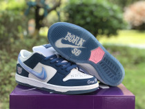Authentic Born x Raised x Nike SB Dunk Low Blue/White