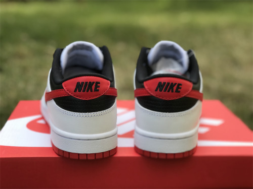 Authentic NIKE Dunk Low Retro   Reverse Panda   Black/White/Red