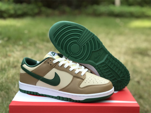 Authentic Nike SB Dunk Low Beige/Brown/Green