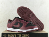 Authentic Nike Dunk Low Next Nature BLACK/RED