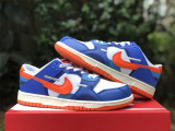 Authentic  Nike Dunk Low Scrap White/Safety-orange
