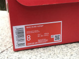Authentic  Nike Dunk Low Scrap White/Safety-orange