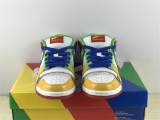 Authentic  Ebay x SB Dunk LOW WHITE/BLUE