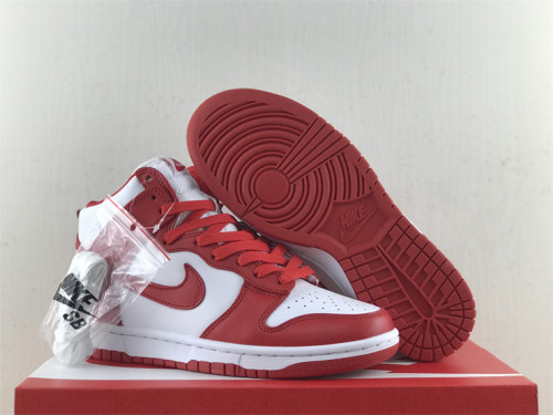 Authentic Nike Dunk High “University Red”