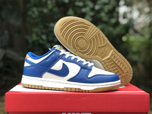 Authentic Nike Dunk Low White/University Blue