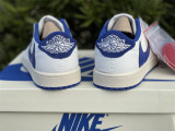Authentic Travis Scott x Air Jordan 1 Low OG SP /White Blue