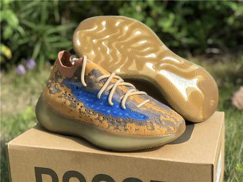 Authentic Boost Yeezy 380 “Blue Oat Reflective”
