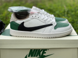 Authentic Travis Scott x Air Jordan 1 Low Black/White/Blue