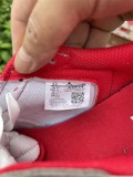 Authentic Travis Scott x Air Jordan 1 Low White/Gray/Red