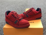 Authentic LV Mid shoes Red