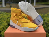 Authentic Nike Air Fear of God 1 White Amarillo