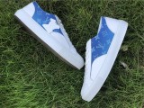 Authentic LV Low shoes White/Blue