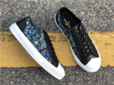 Authentic LV Low shoes Black/Flower