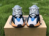 Authentic Boost Yeezy 700 Gray/Blue/Orange